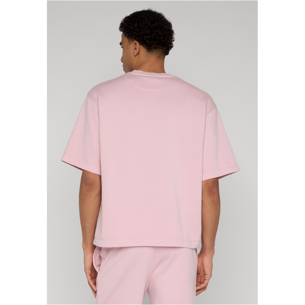 Urban Classics - Heavy Washed Boxy Mens Tshirt - Pink